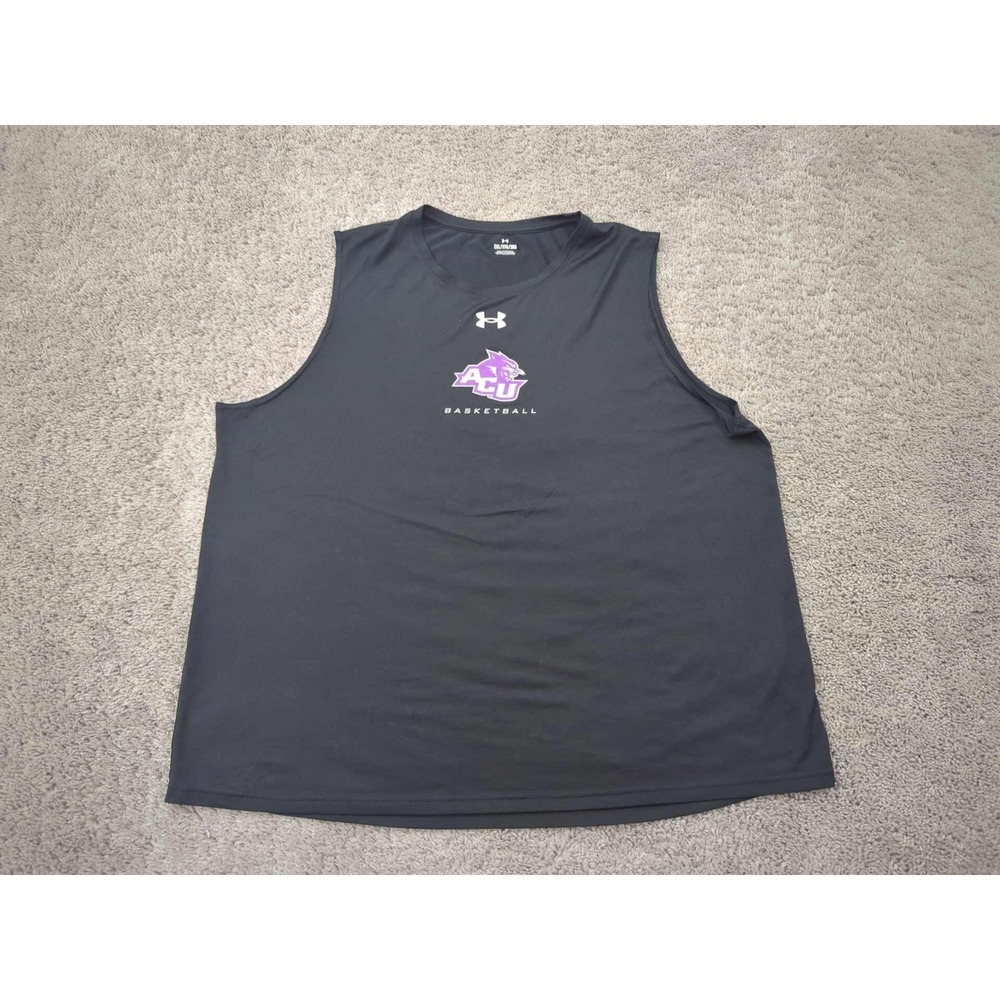 Abilene Christian University Wildcats Tank Top Mens 2XL Basketball Under Armour